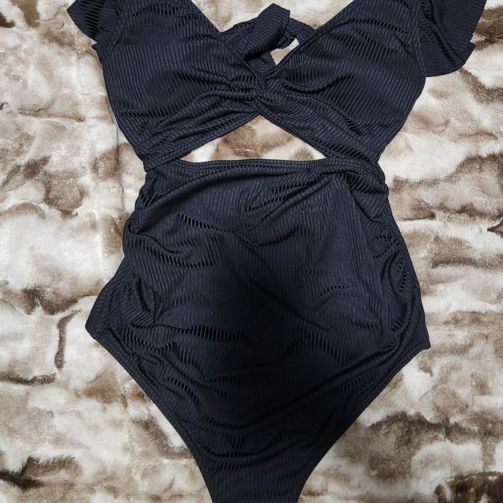 M Black Swimsuit